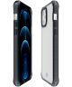 ITSKINS Supreme Clear iPhone 12 / 12 Pro Hoesje Transparant/Zwart