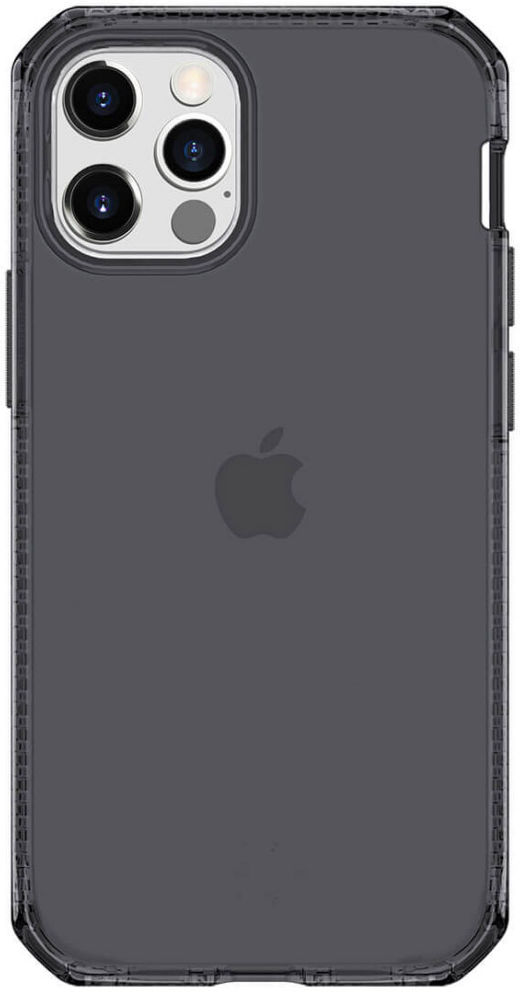 ITSKINS Spectrum Clear Apple iPhone 12 / 12 Pro Hoesje Zwart afbeelding 1