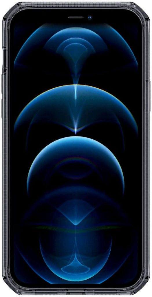 ITSKINS Spectrum Clear Apple iPhone 12 / 12 Pro Hoesje Zwart afbeelding 4