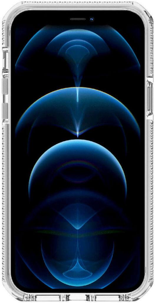 ITSKINS Supreme Clear iPhone 12 / 12 Pro Hoesje Transparant/Wit afbeelding 4