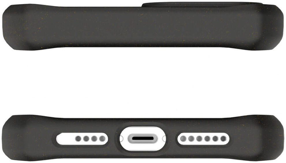 ITSKINS Feronia Bio iPhone 12 Mini Hoesje Duurzaam Materiaal Zwart afbeelding 6