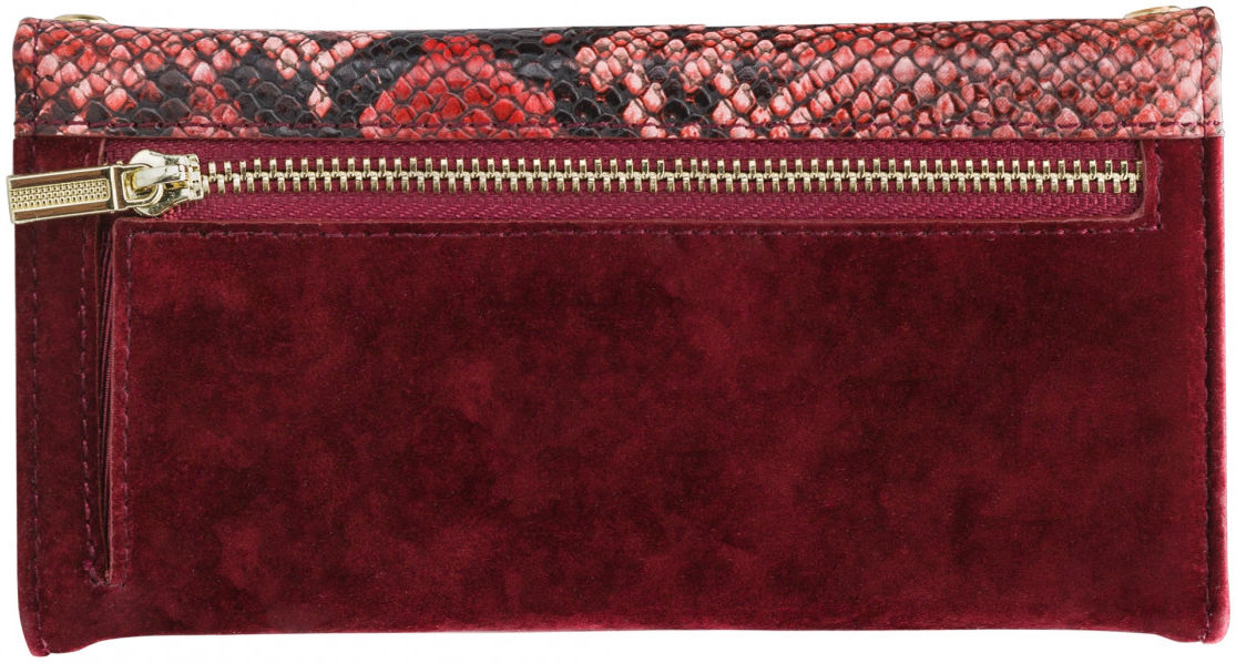 Mobilize Velvet Clutch Apple iPhone 12 / 12 Pro Hoesje Red Snake afbeelding 6