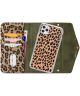 Mobilize Velvet Clutch Apple iPhone 12 / 12 Pro Hoesje Leopard