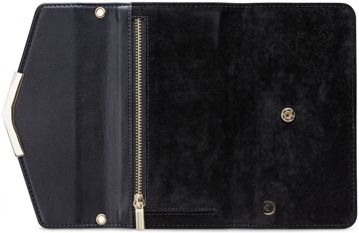 Mobilize Velvet Clutch Apple iPhone 12 Pro Max Hoesje Deep Black afbeelding 5
