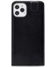 Mobilize Classic Gelly Flip Case Apple iPhone 12 / 12 Pro Hoesje Zwart