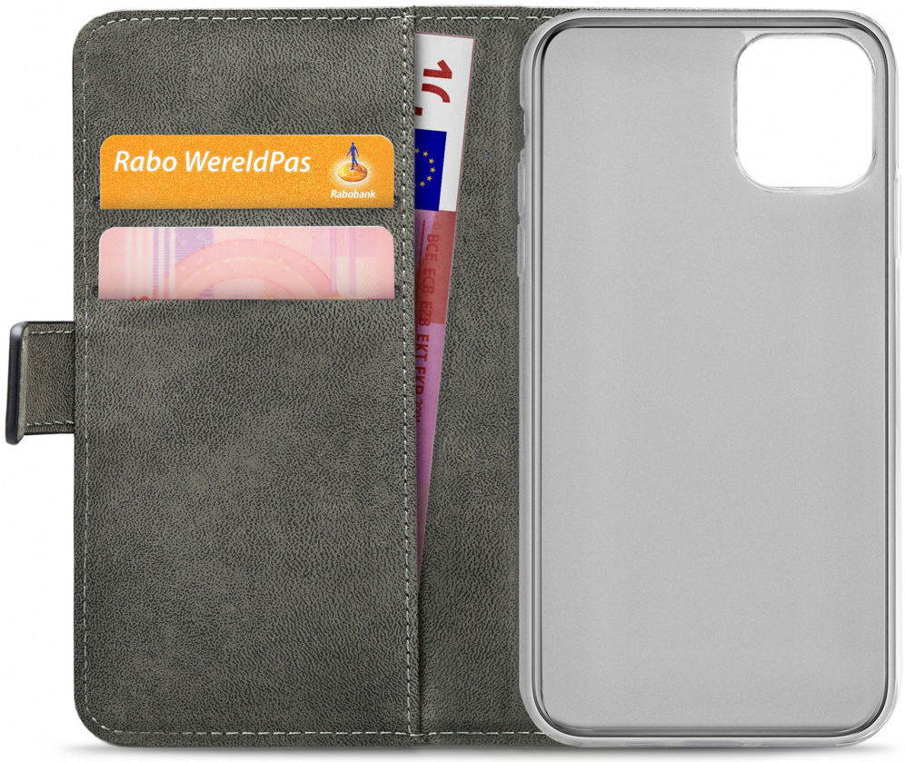 Mobilize Classic Gelly Wallet Apple iPhone 12 Mini Hoesje Zwart afbeelding 4