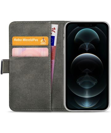 Mobilize Classic Gelly Wallet Apple iPhone 12 Pro Max Hoesje Zwart Hoesjes
