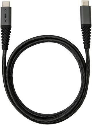 OtterBox USB-C naar USB-C Kabel Zwart 1 Meter afbeelding 1