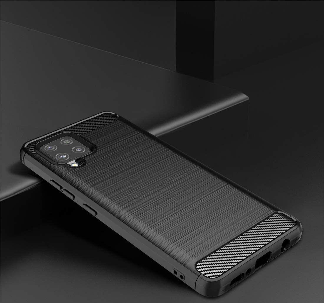 Samsung Galaxy A42 Hoesje Geborsteld TPU Flexibele Back Cover Zwart afbeelding 16