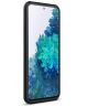 Samsung Galaxy S20 FE Hoesje Geborsteld TPU Back Cover Zwart