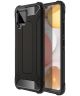 Samsung Galaxy A42 Hoesje Shock Proof Hybride Back Cover Zwart
