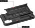 Samsung Galaxy S20 FE Hoesje Shock Proof Hybride Backcover Zwart afbeelding 6