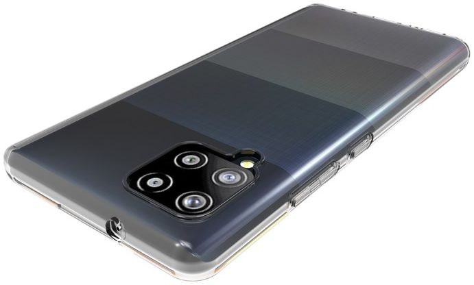 Samsung Galaxy A42 Back Cover Dun TPU Transparant afbeelding 2