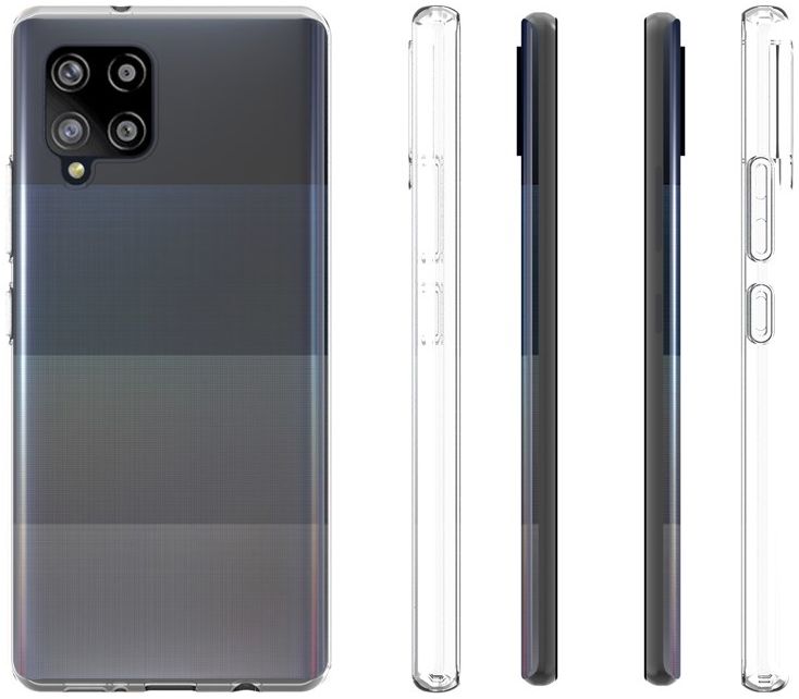 Samsung Galaxy A42 Back Cover Dun TPU Transparant afbeelding 5