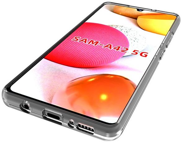 Samsung Galaxy A42 Back Cover Dun TPU Transparant afbeelding 7