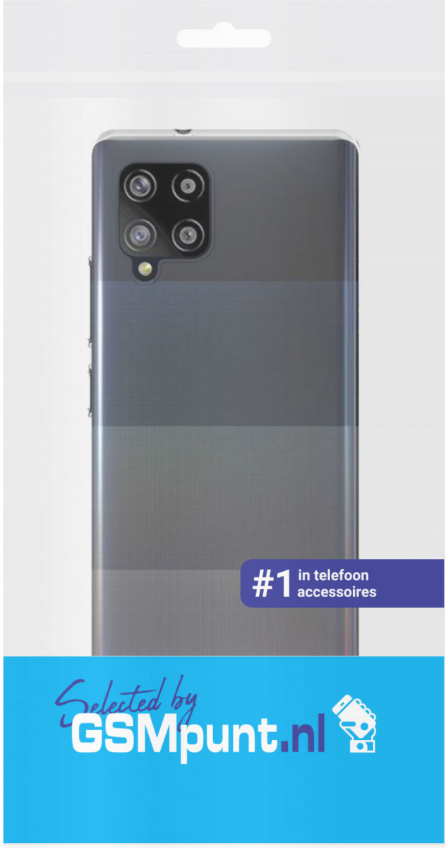 Samsung Galaxy A42 Back Cover Dun TPU Transparant afbeelding 3