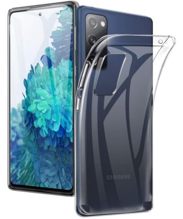 Samsung Galaxy S20 FE Hoesje Flexibel en Dun TPU Transparant Hoesjes