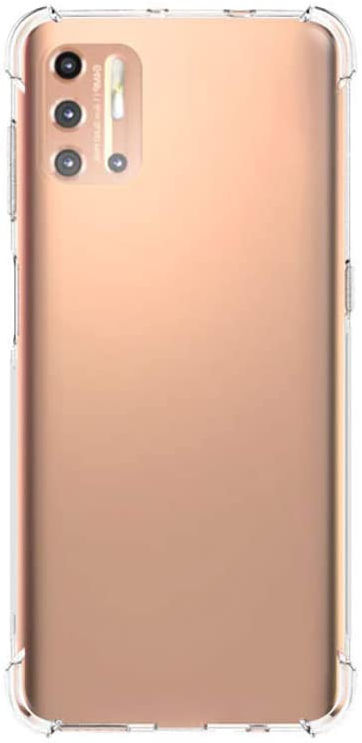 Motorola Moto G9 Plus Schokbestendig en Dun TPU Transparant afbeelding 6