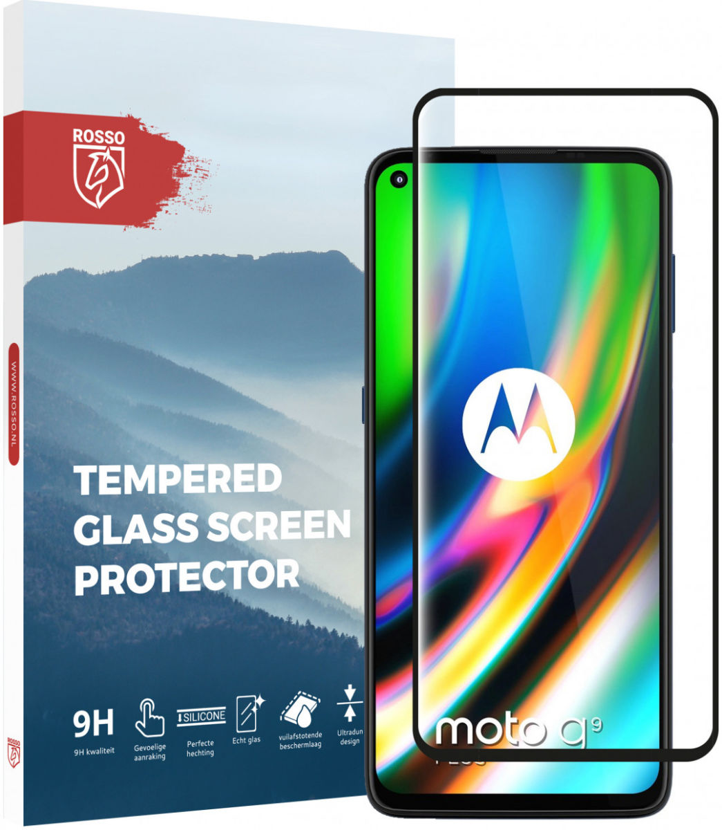 Rosso Motorola Moto G9 Plus 9H Tempered Glass Screen Protector afbeelding 1