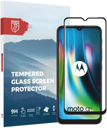Rosso Motorola Moto G9 Play / E7 Plus Tempered Glass Screenprotector Screen Protectors