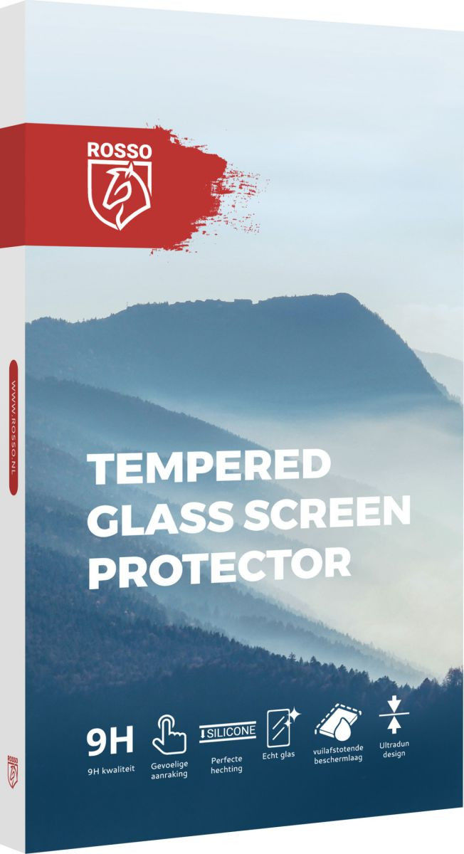 Rosso Motorola Moto G9 Play / E7 Plus Tempered Glass Screenprotector afbeelding 3
