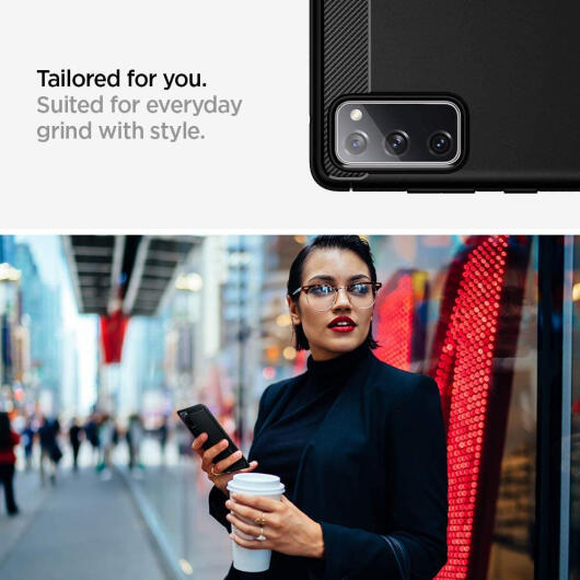 Spigen Rugged Armor Samsung Galaxy S20 FE Hoesje Zwart afbeelding 6