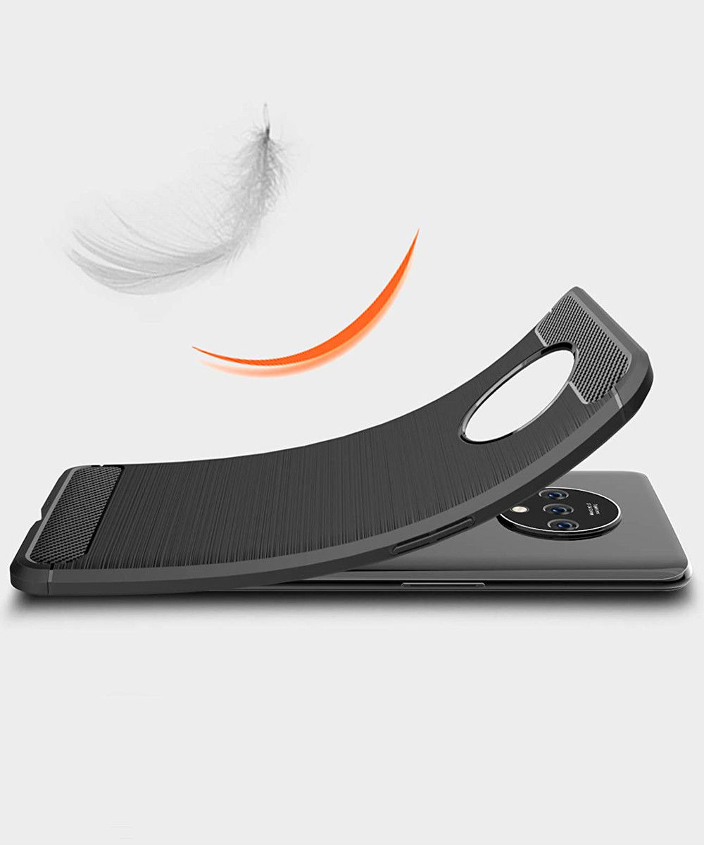 Xiaomi Poco X3/X3 Pro Hoesje Geborsteld TPU Flexibele Back Cover Blauw afbeelding 8