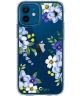 Spigen Ciel by Cyrill Cecile iPhone 12 / 12 Pro Hoesje Midnight Bloom