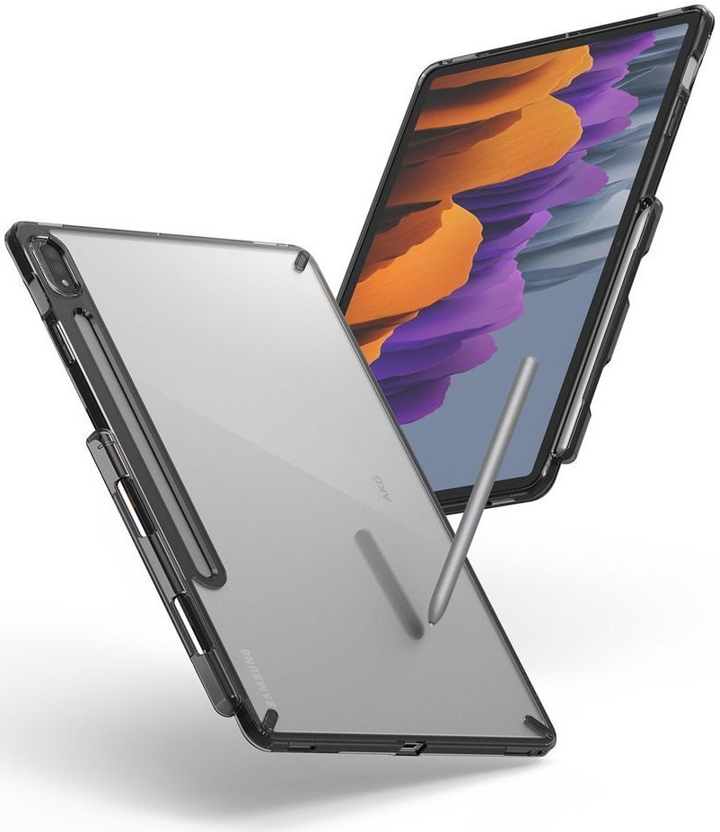 Ringke Fusion Samsung Galaxy Tab S7 Hoes Smoke Black afbeelding 2