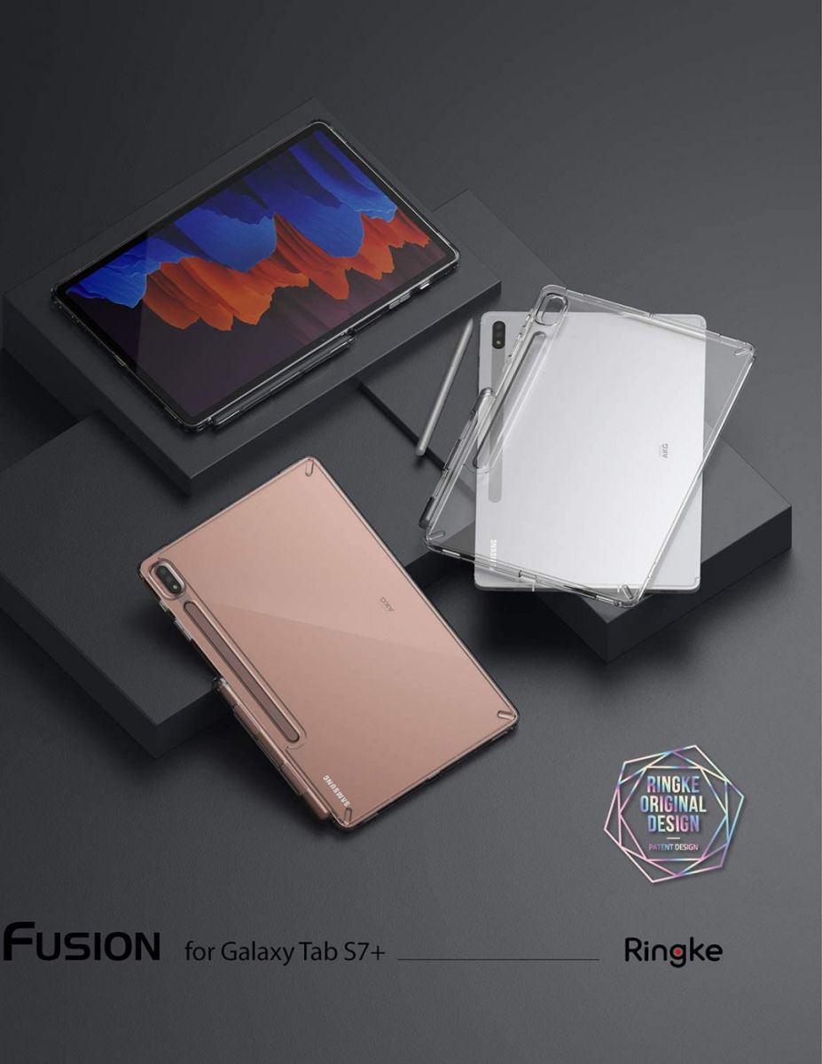 Ringke Fusion Samsung Galaxy Tab S7 Plus Hoes Transparant afbeelding 7