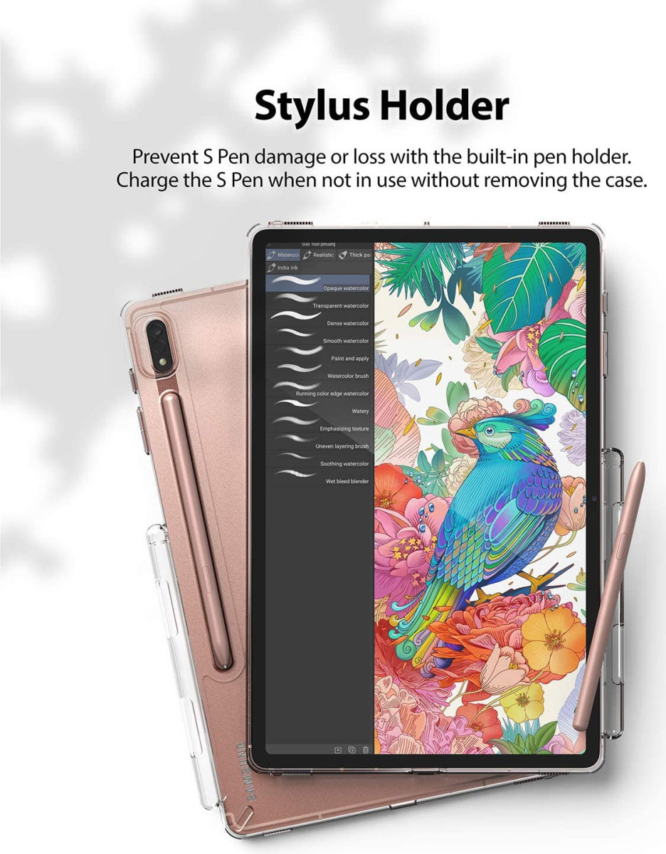 Ringke Fusion Samsung Galaxy Tab S7 Plus Hoes Transparant afbeelding 9