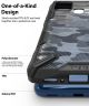 Ringke Fusion X Samsung Galaxy M31s Hoesje Camo Zwart