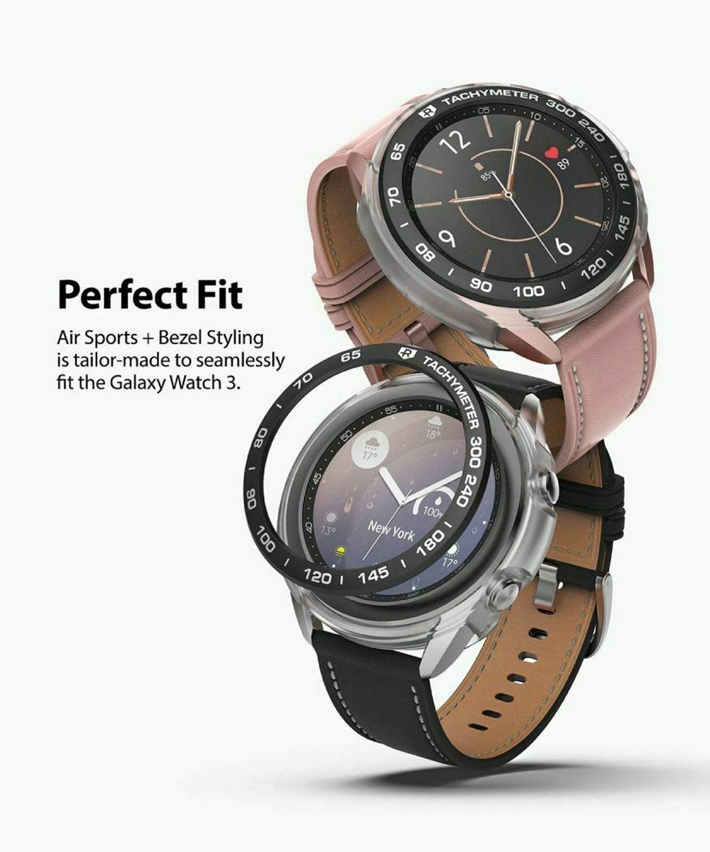 Ringke Air Sports Bezel Styling Galaxy Watch 3 41MM Combo Pack Clear afbeelding 3