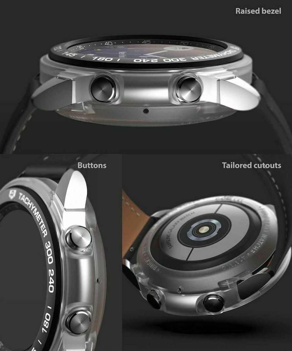 Ringke Air Sports Bezel Styling Galaxy Watch 3 41MM Combo Pack Clear afbeelding 4