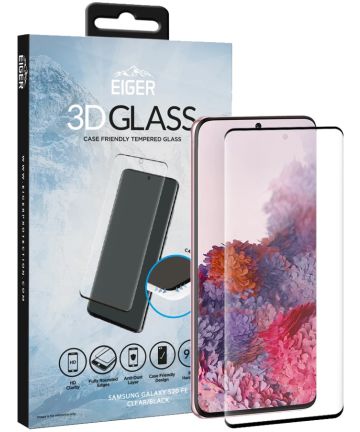 Eiger Samsung Galaxy S20 FE Tempered Glass Case Friendly Gebogen Screen Protectors