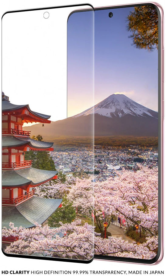 Eiger Samsung Galaxy S20 FE Tempered Glass Case Friendly Gebogen afbeelding 5