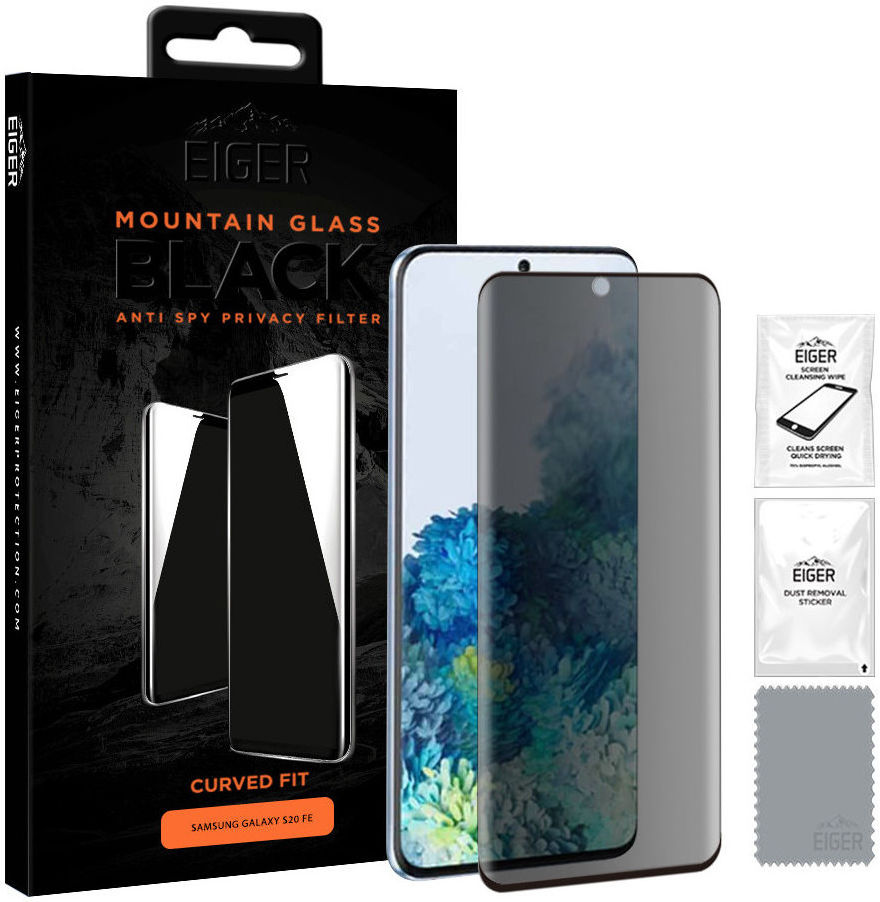 Eiger Mountain Privacy Glass Samsung Galaxy S20 FE Screen Protector afbeelding 4