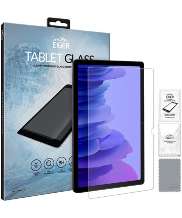 Eiger Samsung Galaxy Tab A7 (2020) Tempered Glass Case Friendly Plat Screen Protectors