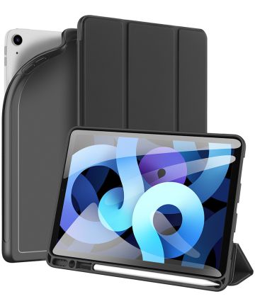 Dux Ducis Osom Series Apple iPad Air 2020 / 2022 Hoes Tri-Fold Zwart Hoesjes