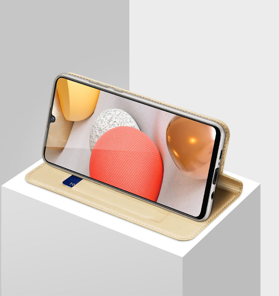 Dux Ducis Skin Pro Series Samsung Galaxy A42 Hoesje Goud afbeelding 9