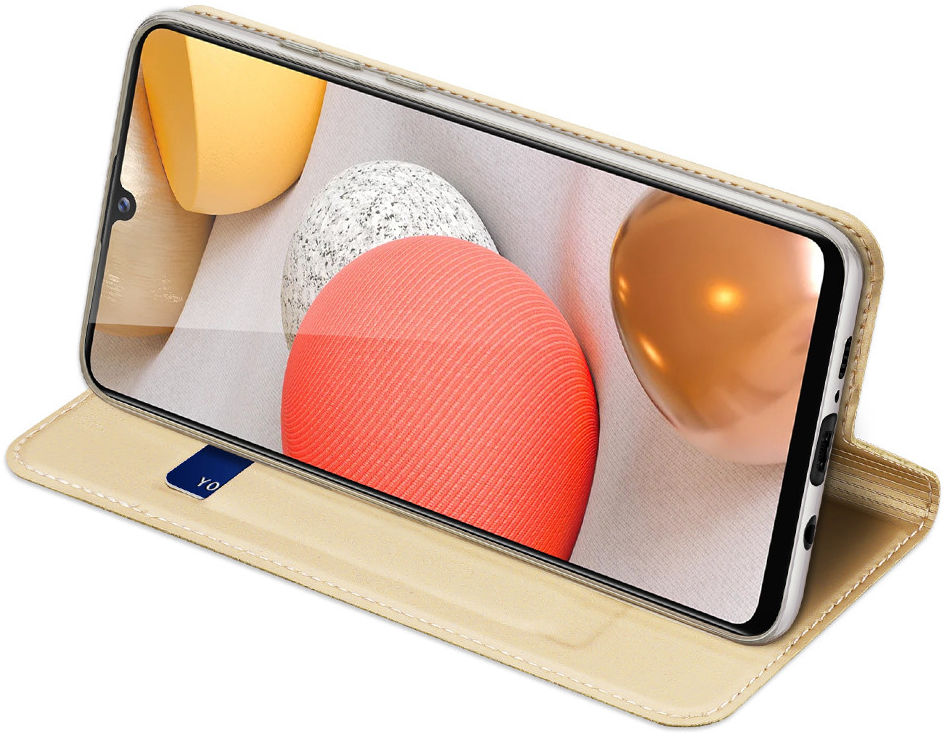 Dux Ducis Skin Pro Series Samsung Galaxy A42 Hoesje Goud afbeelding 11