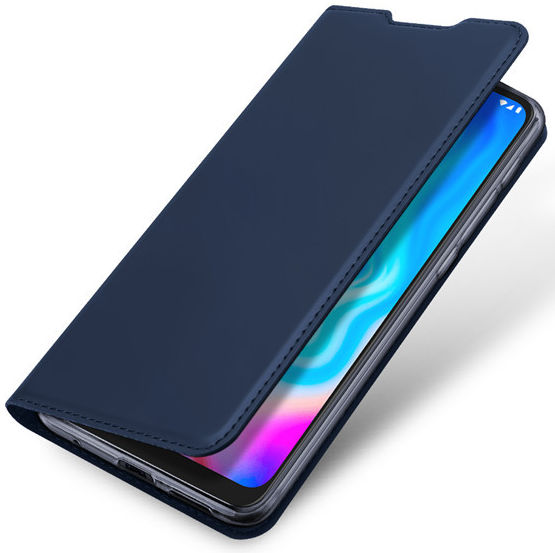 Dux Ducis Skin Pro Series Motorola Moto E7 Plus Flip Hoesje Blauw afbeelding 4