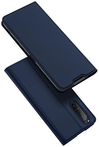 Dux Ducis Skin Pro Series Sony Xperia 5 II Hoesje Blauw afbeelding 1