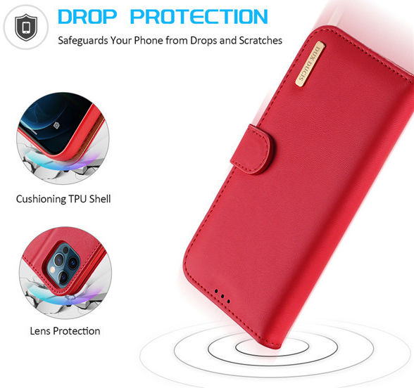 Dux Ducis Hivo Series Apple iPhone 12 Pro Max Hoesje Book Case Zwart afbeelding 6