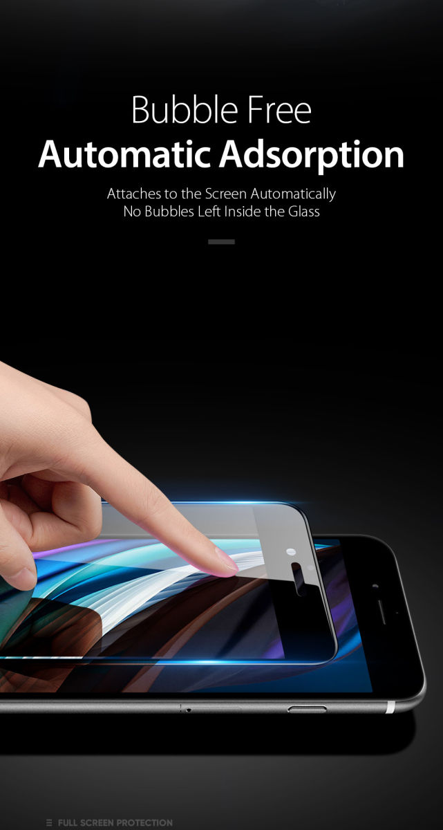 Dux Ducis iPhone 8 / 7 / SE 2020 / 2022 Tempered Glass Screenprotector afbeelding 7