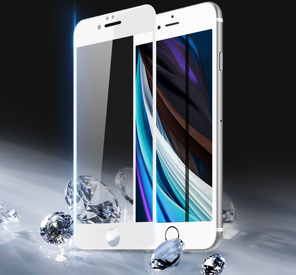 Dux Ducis iPhone SE 2020 / 2022 Tempered Glass Screen Protector Wit afbeelding 1