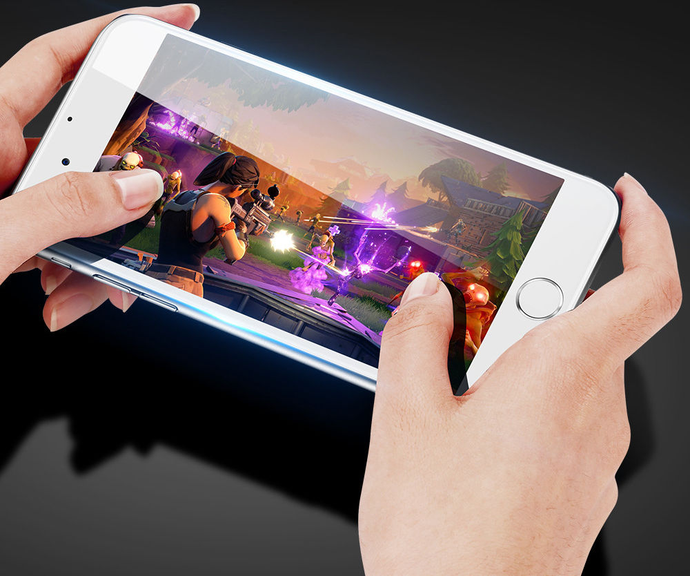 Dux Ducis iPhone SE 2020 / 2022 Tempered Glass Screen Protector Wit afbeelding 6