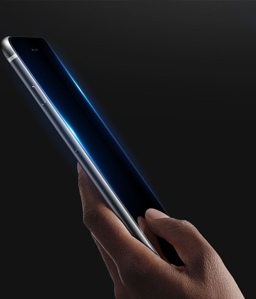 Dux Ducis iPhone 8 Plus/7 Plus Tempered Glass Screen Protector Zwart afbeelding 4