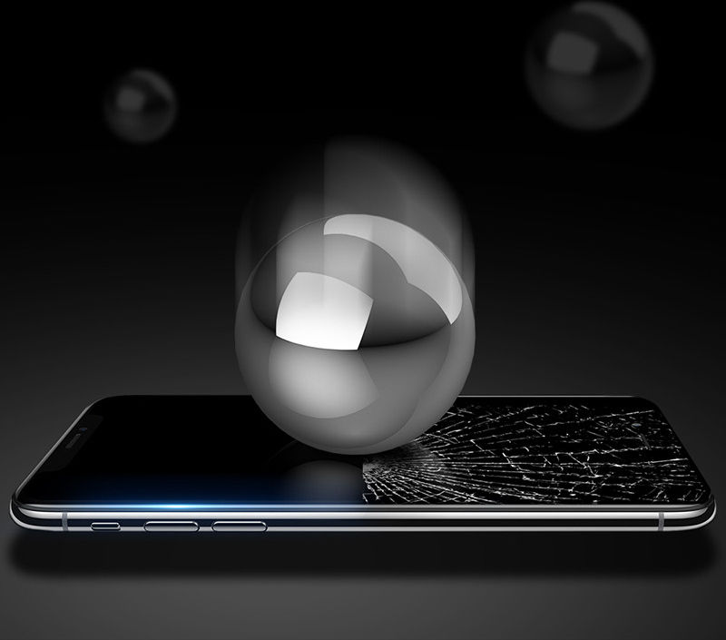 Dux Ducis Apple iPhone X / XS Tempered Glass Screen Protector afbeelding 2