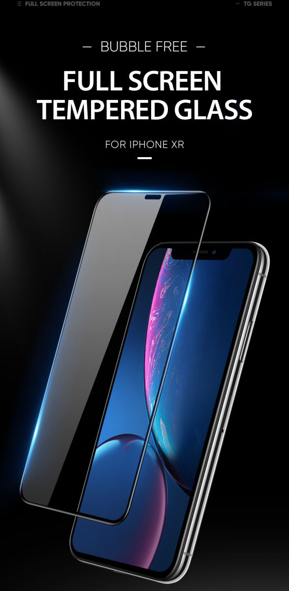 Dux Ducis Apple iPhone XR Tempered Glass Screen Protector afbeelding 5